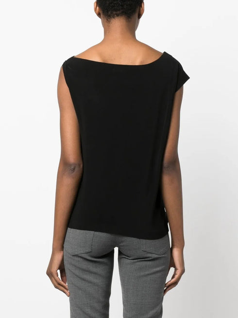 NORMA KAMALI DROP SHOULDER TOP